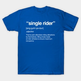 Single Rider Defined T-Shirt